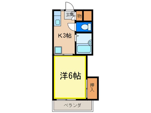 シャトレ永犬丸の物件間取画像